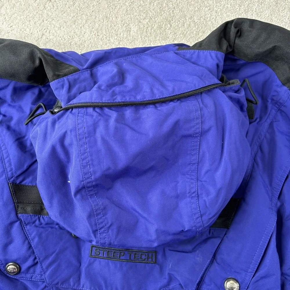 The North Face Steep Tech Scot Schmidt Jacket Pullover Adult Size Small Purple